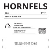 IKEA HORNFELS E2309-EU Bedienungsanleitung