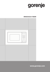 Gorenje 738289 Gebrauchsanweisung
