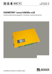 Bender B91065802 Kurzanleitung
