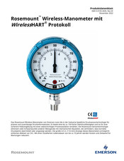 Emerson Rosemount Produktdatenblatt