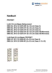 Belden lumberg automation 0980 XSL 3913-121-027D-01F Handbuch