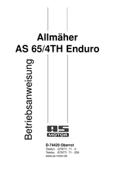 AS MOTOR AS 65/4 TH DS Enduro Betriebsanweisung