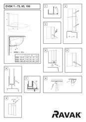 RAVAK EVSK 1-85 L Bedienungsanleitung