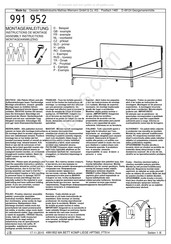 Oeseder Möbelindustrie 991 952 Montageanleitung
