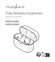 Nedis HPBT2400BK Kurzanleitung
