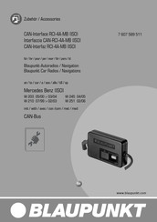 Blaupunkt CAN-RCI-4A-MB Bedienungsanleitung