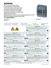 Siemens 3NP1124-1 2 Serie Betriebsanleitung