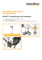 speedbox 3.0 B.Tuning Bedienungsanleitung