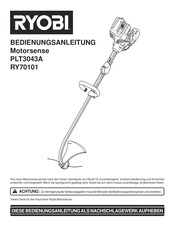 Ryobi PLT3043A Bedienungsanleitung