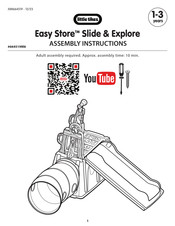Little Tikes Easy Store Slide & Explore Zusammenbauanleitung