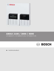 Bosch Amax 3000 Installationshandbuch