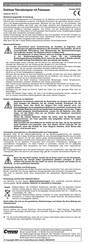 Echowell 85 01 31 Ergänzung Zur Bedienungsanleitung