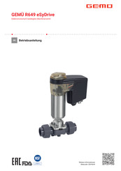 Gemü R649 eSyDrive Betriebsanleitung