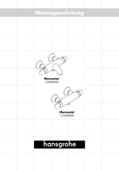 HANSGROHE Memostat 15364000 Montageanleitung