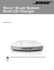 Bose Wave Music System Multi-CD Changer Bedienungsanleitung