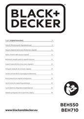 Black & Decker BEH550 Originalanweisung