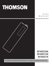 THOMSON M100E512K Bedienungsanleitung