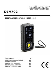Velleman DEM702 Bedienungsanleitung