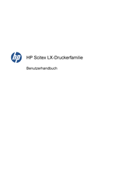 HP Scitex LX Serie Benutzerhandbuch