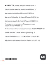 Xiaomi RB01 Benutzerhandbuch