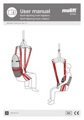 Etac Molift RgoSling Toilet HighBack Bedienungsanleitung