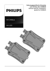 Philips H4-LED Bedienungsanleitung