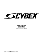 Cybex Eagle Leg Press Bedienungsanleitung