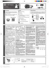 SOMFY J4 WT Kurzanleitung