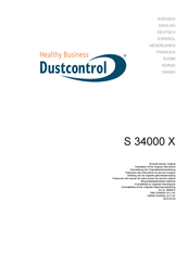 Dustcontrol S34000X Originalbetriebsanleitung