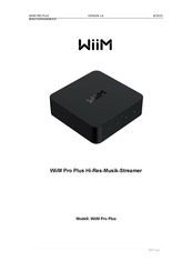 WiiM PRO PLUS Benutzerhandbuch