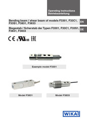 WIKA F3833 Betriebsanleitung