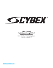 CYBEX 770T-CT Bedienungsanleitung