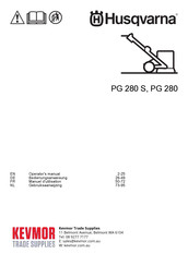 Husqvarna PG 280 S Bedienungsanleitung