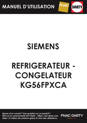 Siemens KG56FPXCA Gebrauchsanleitung