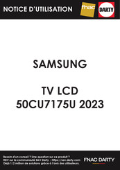 Samsung 50CU7175U Bedienungsanleitung