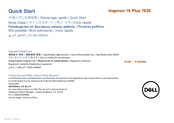 Dell P125F004 Kurzanleitung