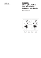 Endress+Hauser OCM 360 Betriebsanleitung