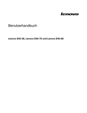 Lenovo E40-80 Benutzerhandbuch