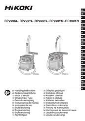 HIKOKI RP300YH Bedienungsanleitung