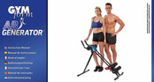 GYM form AB GENERATOR Bedienungsanleitung