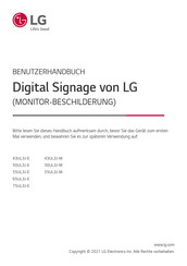 LG 65UL3J-E Benutzerhandbuch