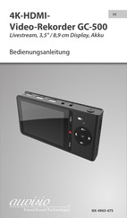 Auvisio GC-500 Bedienungsanleitung