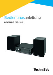 TechniSat DIGITRADIO 760 CD IR Bedienungsanleitung