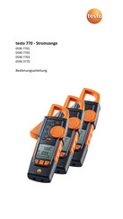 testo 0590 3770 Bedienungsanleitung