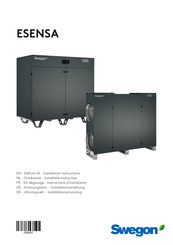 Swegon ESENSA Installationsanleitung