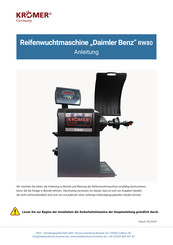Kromer Daimler Benz RW80 Anleitung