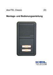 Keil Telecom doorTEL Classic Montage- Und Bedienungsanleitung