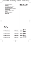 EINHELL BT-EH 250 Originalbetriebsanleitung