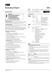 ABB C 578 Betriebsanleitung