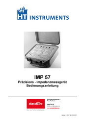 Ht Instruments IMP 57 Bedienungsanleitung